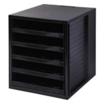 Module de classement à tiroirs HAN 1401-13 Noir 5 tiroirs ouverts 33 x 32 x 27,5 cm