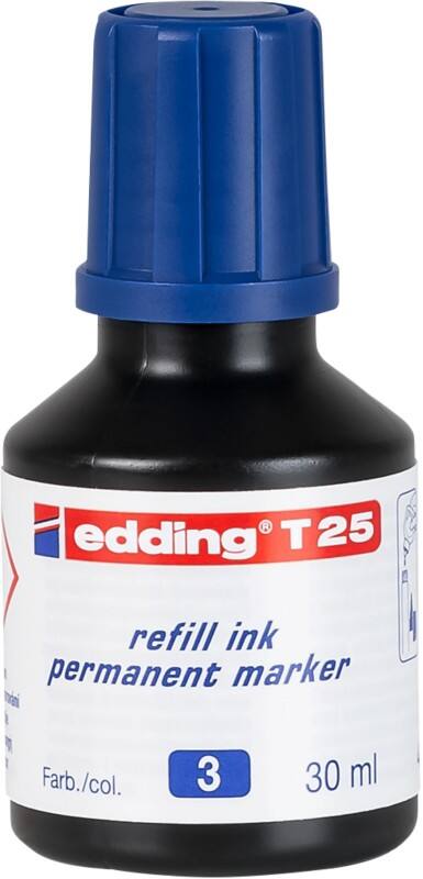 edding Nachfülltinte Blau T25 30 ml