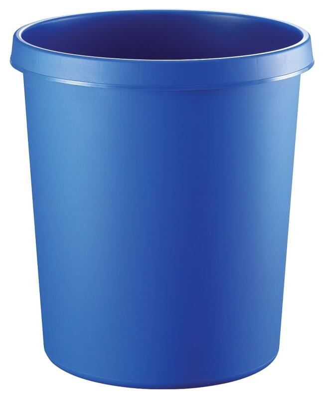 Poubelle helit 18 L Bleu Polyéthylène