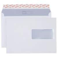 Enveloppe blanche Raja - C5 162 x 229 mm - avec fenêtre - fermeture  autocollante avec bande protectrice - papier 80 g pas cher