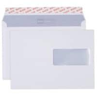 Enveloppes Elco C5 100 g/m² Blanc Avec Fenêtre À droite Bande adhésive 500 Unités