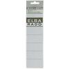 Étiquettes pour dos de classeur RADO ELBA 59 mm Blanc 10 Unités
