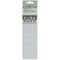 ELBA RADO Rückenschilder 59 x 190 mm Weiß 10 Stück