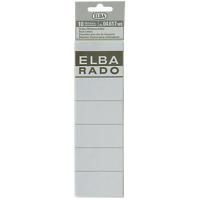 ELBA RADO Rückenschilder 59 x 190 mm Weiß 10 Stück