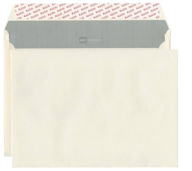 Enveloppes Elco Documento Sans fenêtre B4 353 (l) x 250 (h) mm Bande adhésive Beige 120 g/m² 200 Unités