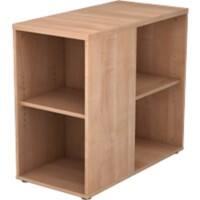 Hammerbacher Anstellcontainer 4 Schübe 400 x 800 x 720 mm Walnuss