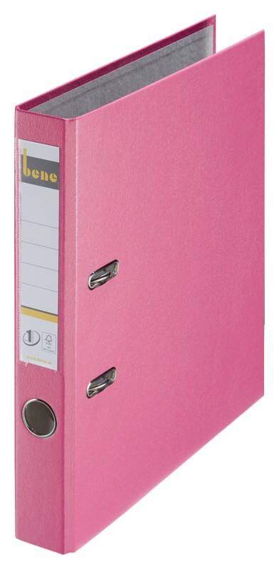 Bene No.1 Power Ordner Schmal A4 52 mm Rosa 2 Ringe 291600 Kunststoff Hochformat