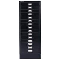 Bisley Schubladenschrank Multidrawer 15 Schubladen Blau 349 x 432 x 670 mm