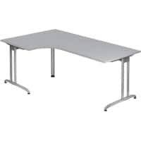 Bureau d'angle Hacmerbacher VBS82/5 Gris 200 x 120 x 72 cm