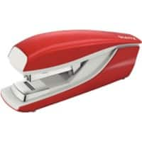 Leitz NeXXt Flachheftgerät 5523 Halbstreifen 40 Blatt Rot 24/8, 26/8 Kunststoff, Metall