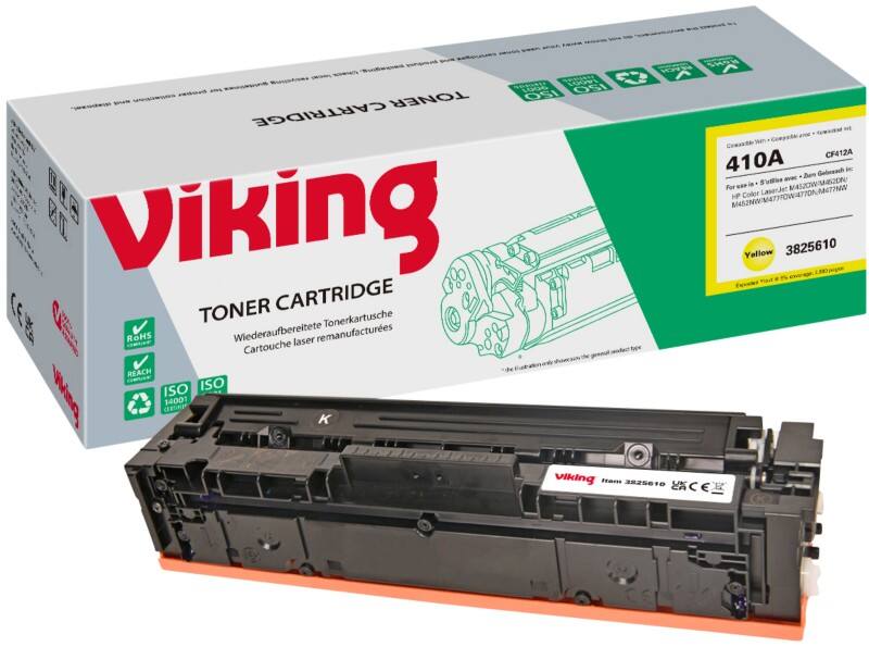 Toner Viking 410A Compatible HP CF412A Jaune