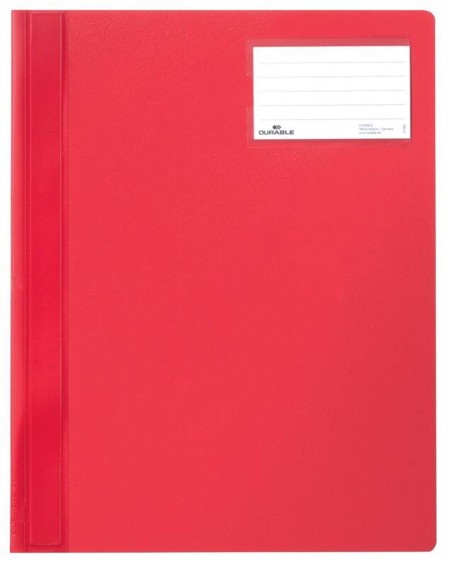 Farde à lamelle DURABLE Duralux A4 Rouge Plastique extra-large