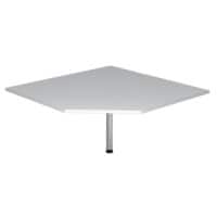 Table d'extension Hammerbacher Gris clair
