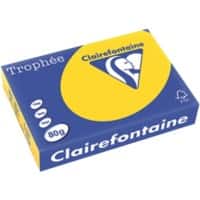 Clairefontaine Tropheé Farbiges Kopier-/ Druckerpapier DIN A4 80 g/m² Goldgelb 500 Blatt