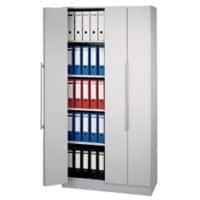 Armoire à portes Hammerbacher Gris clair 1'000 x 420 x 2'004 mm