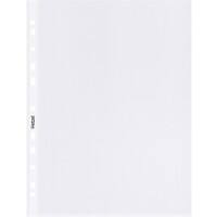 Pochette perforée Hetzel Top Quality A4 Mat Transparent 85 microns Polypropylène Ouverture au-dessus 11 perforations 22490190 10 Unités