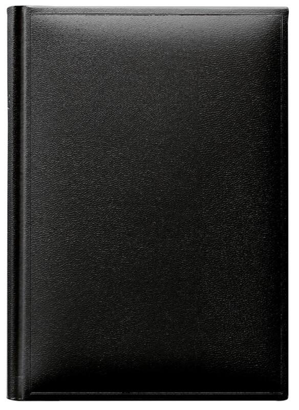 Planning hebdomadaire Exclusive Line 2026 A4 1 Semaine sur 2 pages Noir 989-01-324