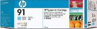 HP 91 Original Tintenpatrone C9470A Hell Cyan