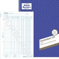 AVERY Zweckform Inventurbuch 1101 DIN A4 Perforiert N/A 50 Blatt