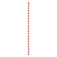 GBC Kunststoff Plastikbinderücken Rot 6 mm 25 Blatt DIN A4 100 Stück