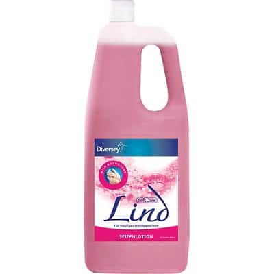 Recharge de savon pour les mains Diversey Liquide Rose 7515784 2 L