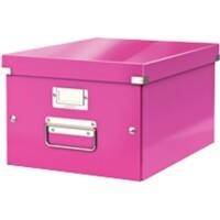 Leitz Click & Store WOW Aufbewahrungsbox DIN A4 Laminierte Hartpappe Pink 28,1 x 37 x 20 cm