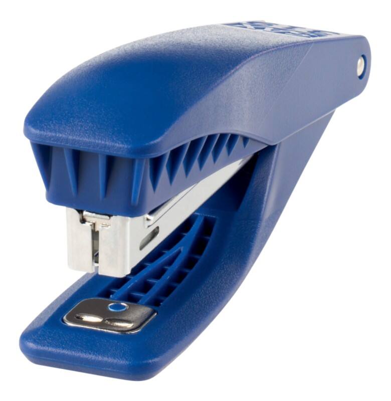 SAX Heftgerät H319 Halbstreifen 10 Blatt Blau Nr. 10 Kunststoff, Metall