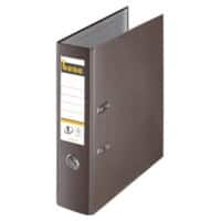 Bene No.1 Power Ordner A4 80 mm Braun 2 Ringe 291400 PP (Polypropylen) Glatt Hochformat