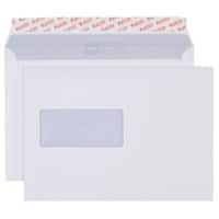 Enveloppes Elco C5 100 g/m² Blanc Avec Fenêtre À gauche Bande adhésive 500 Unités