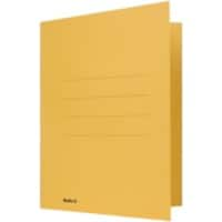 Farde 3 rabats Biella 6400 A4 Jaune Carton