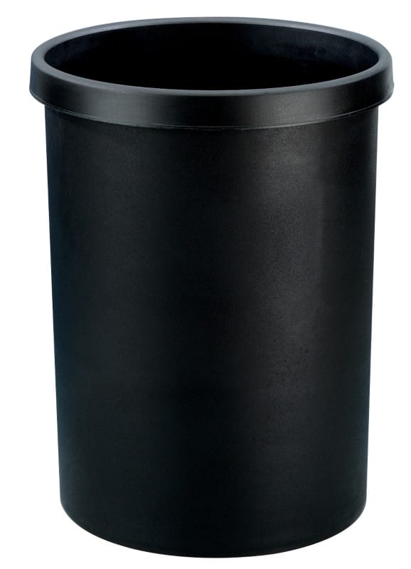 Poubelle helit 45 L Noir Plastique