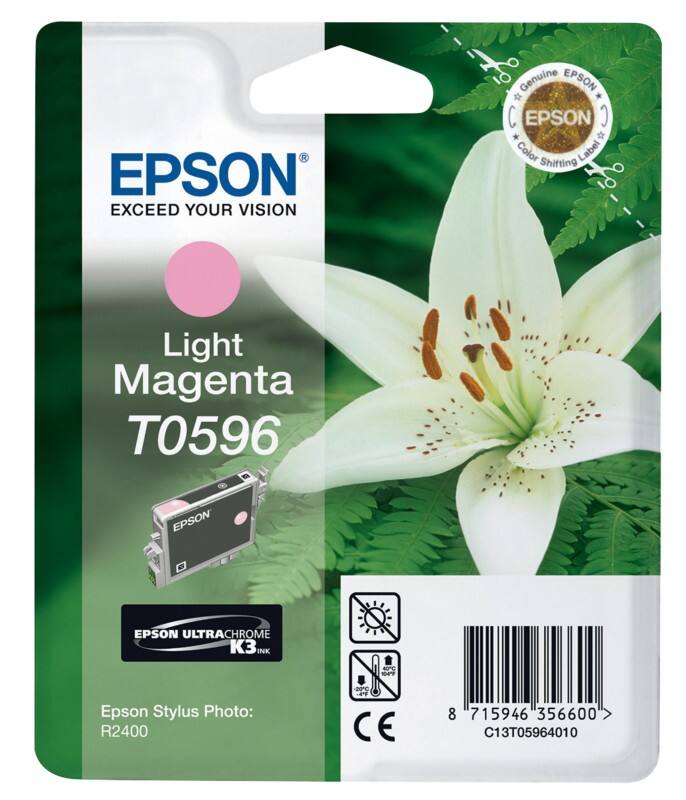 Epson T0596 Original Tintenpatrone C13T05964010 Hellmagenta