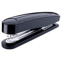 Agrafeuse Novus 5 Demi bande 40 Feuilles Noir 24/6;24/7;24/8;26/6;26/7;26/8 Métal, plastique