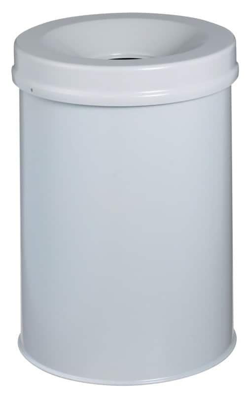 Poubelle DURABLE 3305-10 Métal Gris clair 35,7 cm Ø
