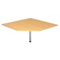 Table d'extension Hammerbacher Effect hêtre 1'200 x 800 x 680 mm