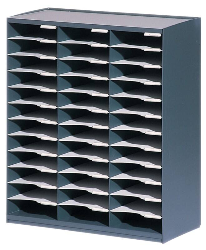 Module de classement Paperflow A4 PS (Polystyrène) Gris, noir 67,4 x 30,8 x 79,1 cm