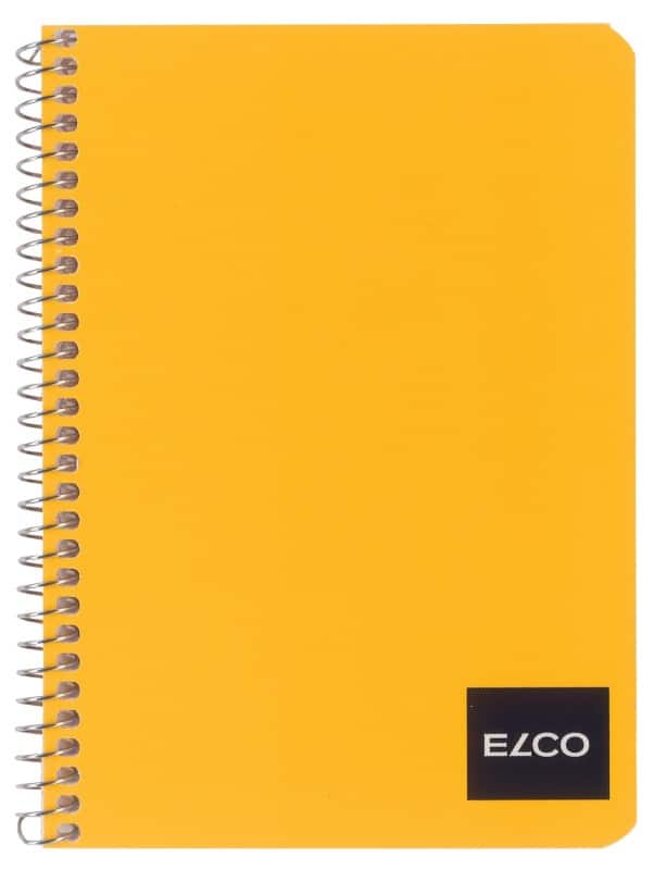 Carnet de notes Elco Ringfix A6 Quadrillé Reliure en spirale Assortiment Perforé 100 Pages 10 Unités de 50 Feuilles