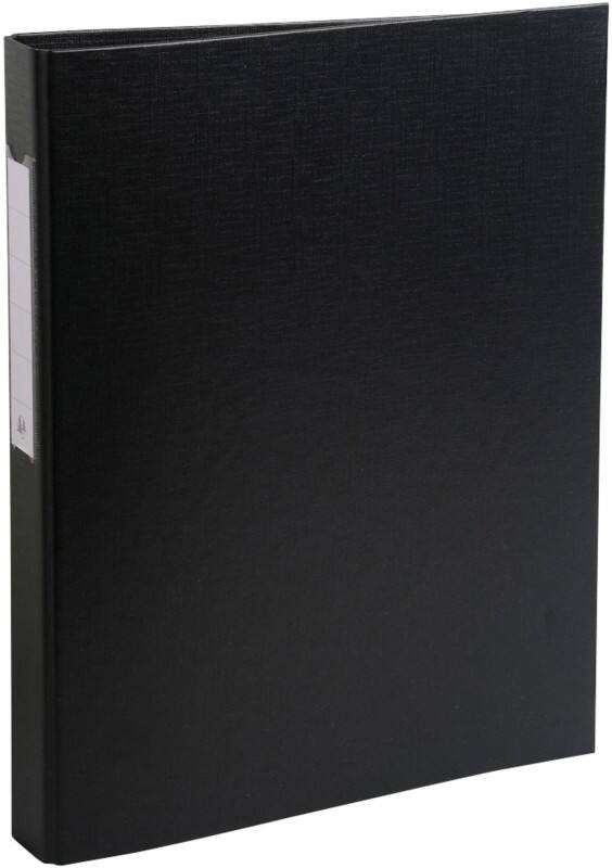 Exacompta Ringbuch A4 Polypropylen 2 Ringe 25 mm Schwarz