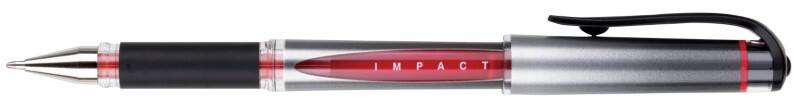 Roller encre gel uni-ball Gel Impact UM-153S Non rétractable Rouge 0,6 mm Extra large Rollerball Rechargeable