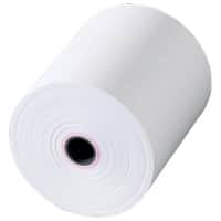 Rouleaux de caisse Niceday 4576-4704 60 g/m² 76 mm x 12 mm x 12 mm x 48 m Blanc 5 Rouleaux