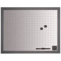 Bi-Office Black Shadow Whiteboard Magnetisch Lackierter Stahl 60 (B) x 45 (H) cm