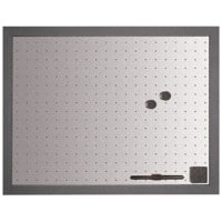 Tableau blanc Bi-Office Black Shadow Magnétique Acier laqué 60 x 45 cm (l x h)