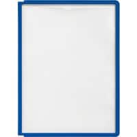 Panneau d'affichage DURABLE 560607 Bleu foncé A4 2 vues A4/panneau Polypropylène 5 Unités