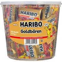 Bonbons Haribo L'ours d'or 100 Unités de 10 g