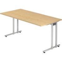 Bureau Hammerbacher Matrix Érable 1600 x 800 x 720 mm