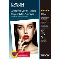 Epson C13S041344 Inkjetpapier DIN A3 190 g/m² 29,7 x 42 cm Weiß 50 Blatt