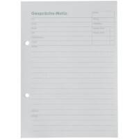 Gesprächsnotizblock Recycling Weiss A5 70 g/m² Liniert 50 Blatt