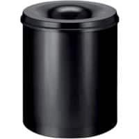 Poubelle Vepa Bins 80 L Noir Métal VB 108000