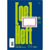 Format OE Schulheft A4 Kariert Weiss Recycled 40 Seiten 20 Blatt