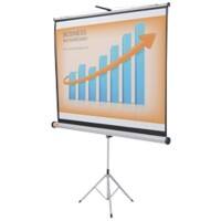 Nobo Flexible Projektionsleinwand 1902395 Mit Dreibeinstativ Format 4:3 150 x 113 cm